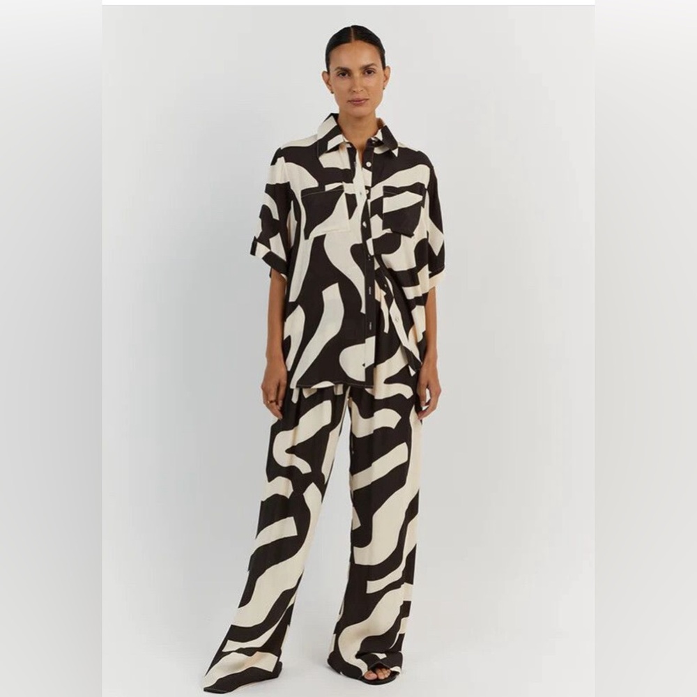 DISSH NINA CREAM&BLACK VACATION SET 10/12 size